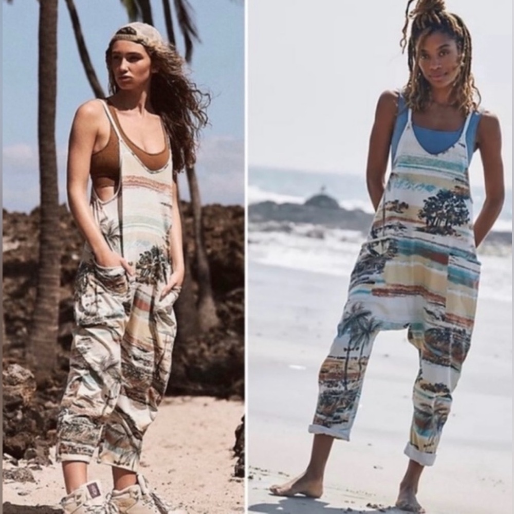 RARE Free People Movement | Hot Shot Printed Onesie | Medium - Picture 15 of 16